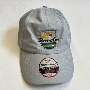 Bro-Am Mizzen + Main UPF 50+ Hat True Fit Bag Tag Embroidered One Size Cap Grey